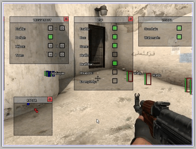 Самые жёсткие читы для CS:GO