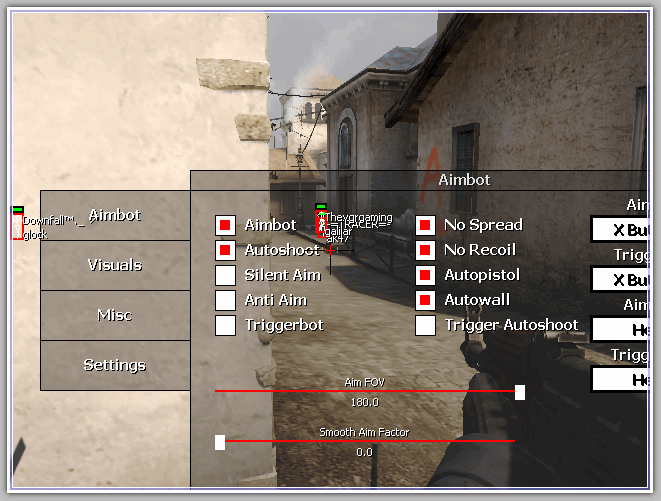 кс го чит на вх консоль